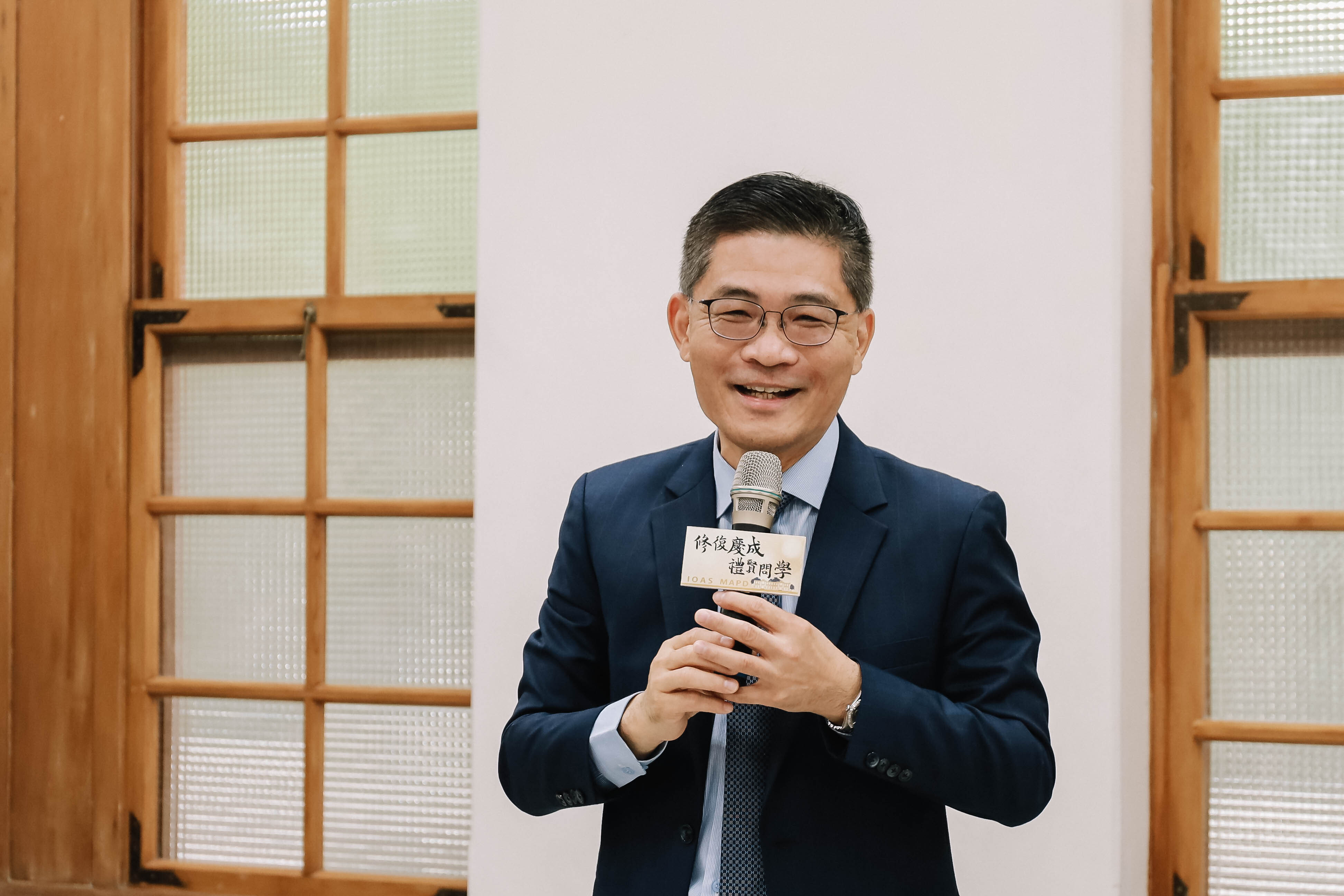 成大新任校長沈孟儒指出成大具有重要歷史廊道以及由古蹟群組成的重要人文生態圈