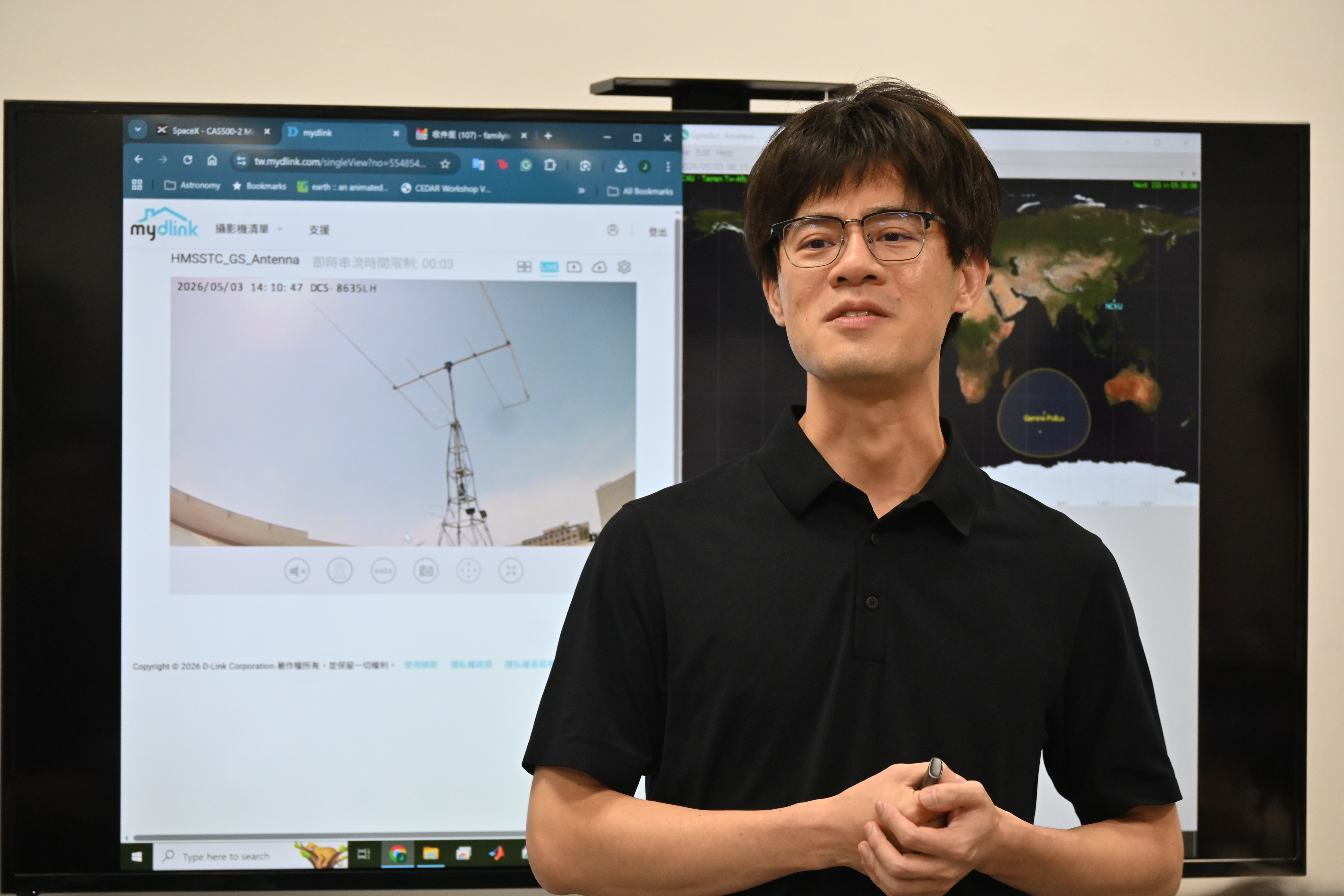 航太系林佳廷助理教授表示,從2022年開始,歷時四年多,團隊從設計、開發到事前整合,耗費許多心力