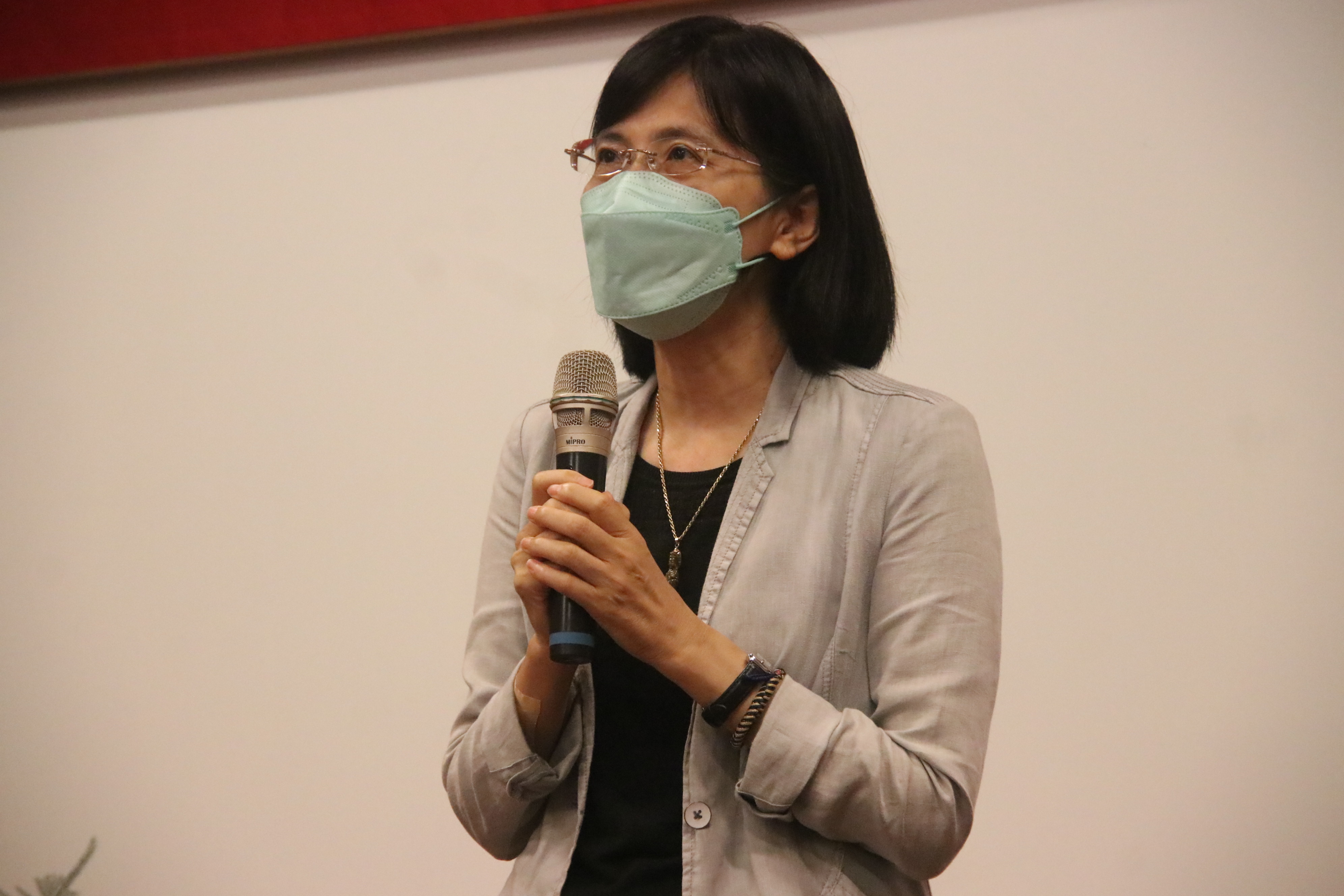 國立成功大學陳玉女副校長勉勵學生,來台學習中文也不要忘記體驗臺南生活。
