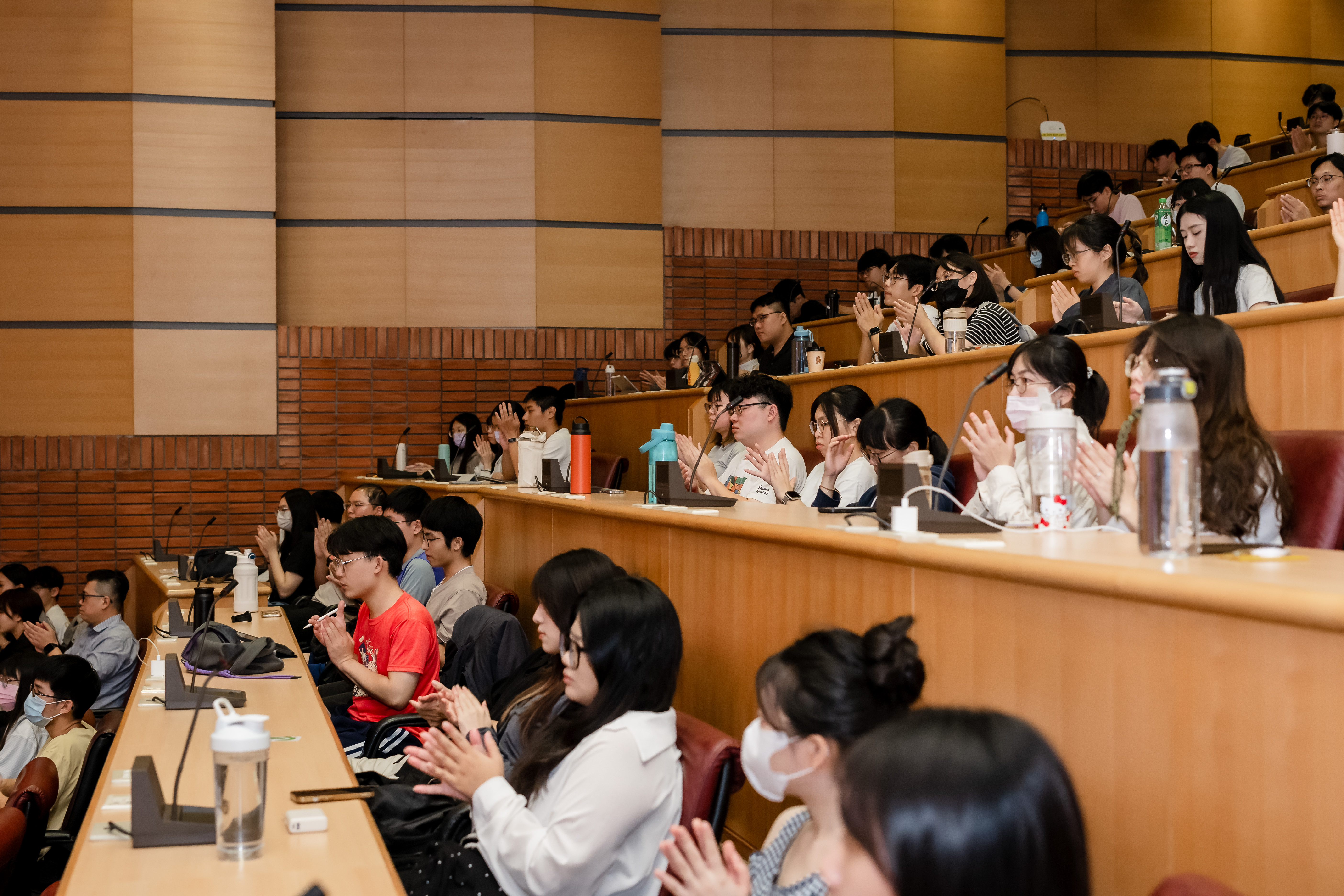 Yang used his years with Taiwan Power Company to talk about key choices