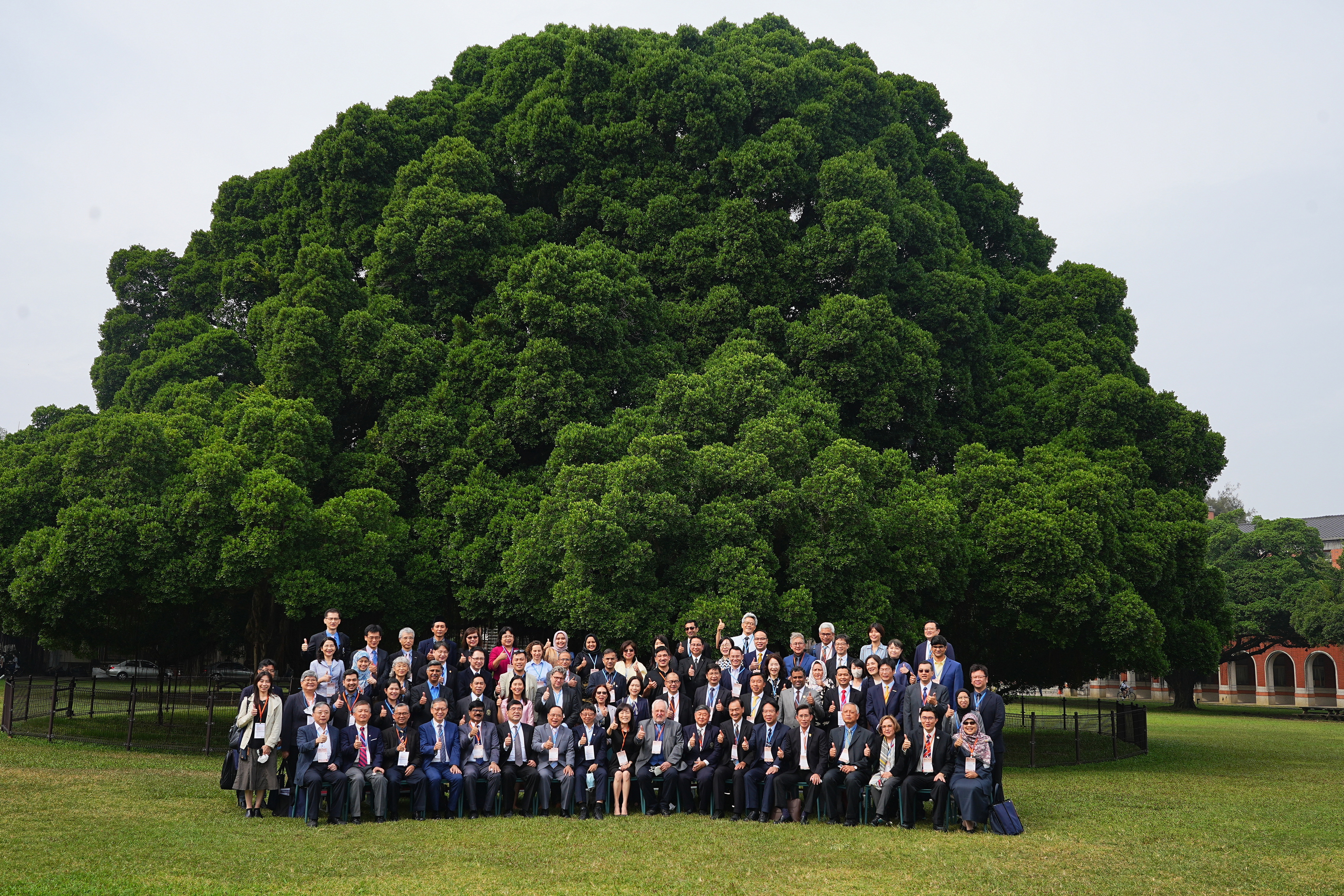 來自9國家的SATU策略夥伴學校校長或代表蒞臨成大參與盛會