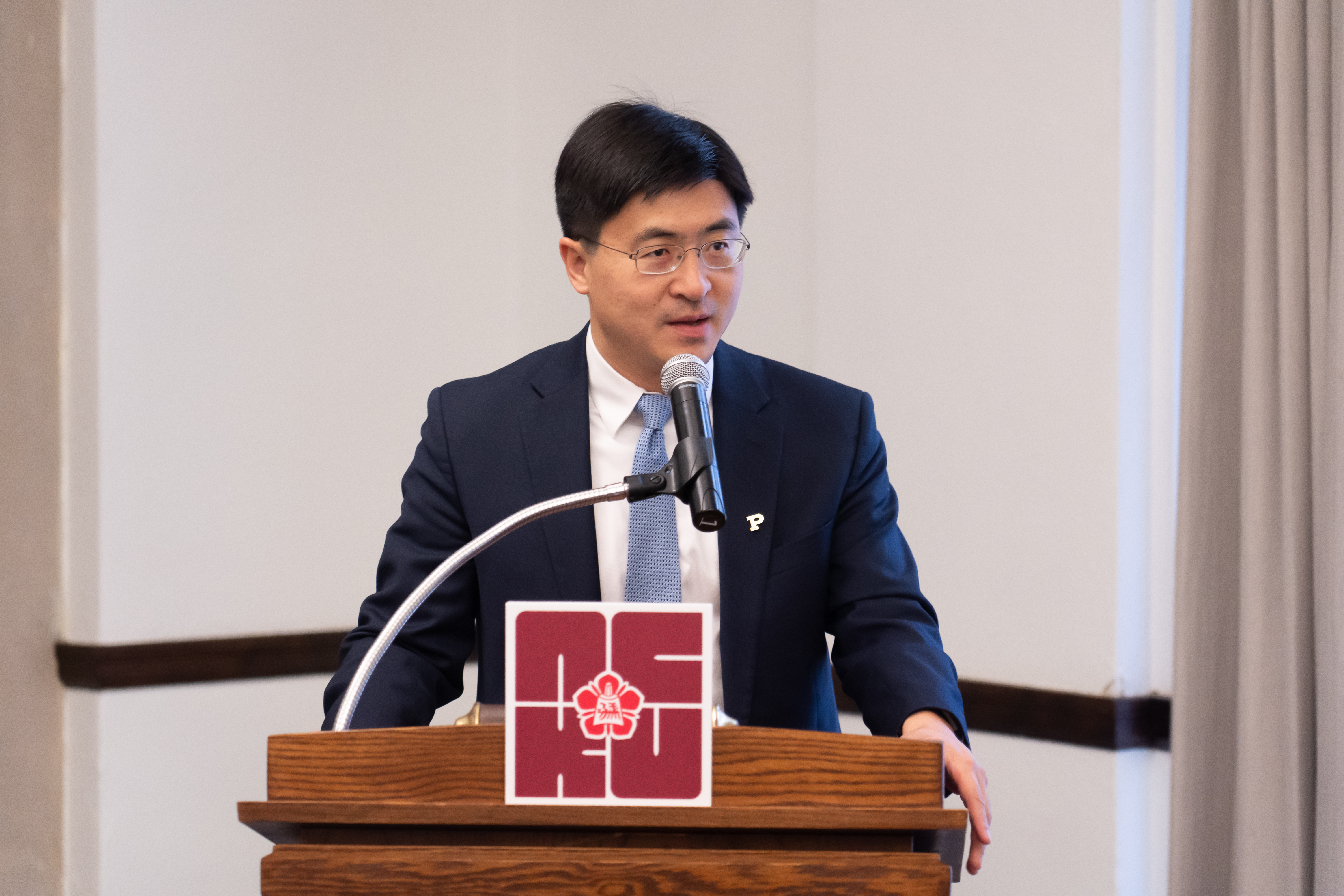 蔣濛校長對成大與普渡的長久合作表示肯定,回顧70年來的歷程,期待新的時代與新的合作即將展開