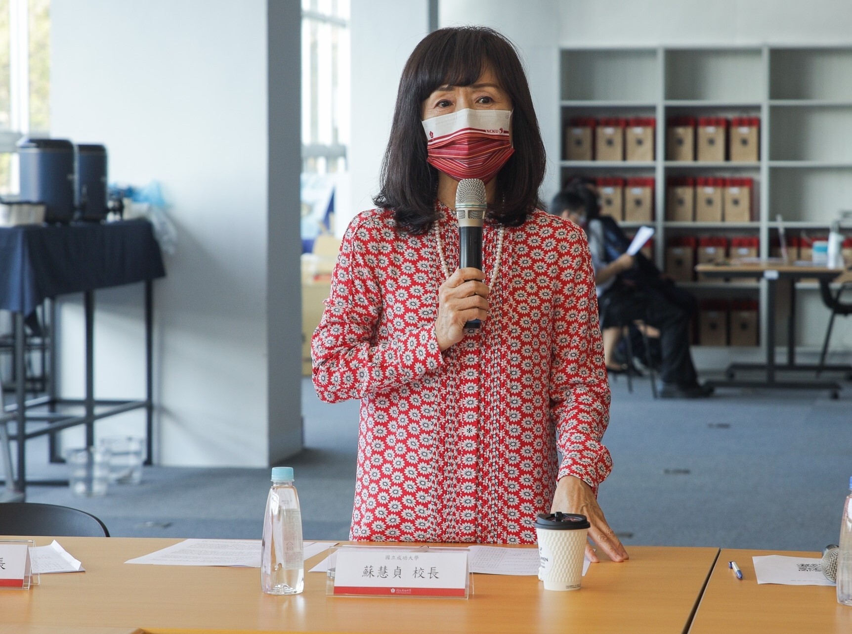 成大校長蘇慧貞被推舉擔任校友總會名譽理事長