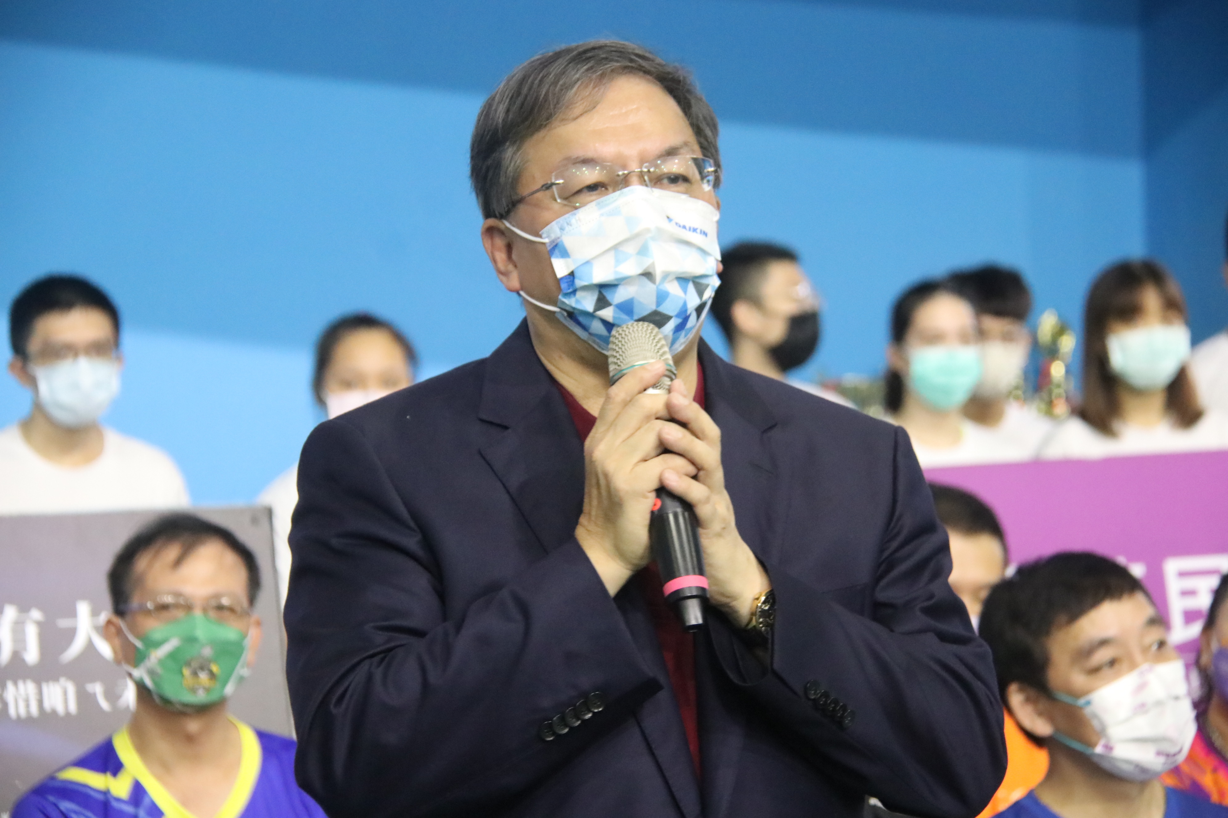 和泰大金空調（DAIKIN）林鴻志總經理致詞時表示，非常榮幸能夠擔任本次賽事的冠名贊助