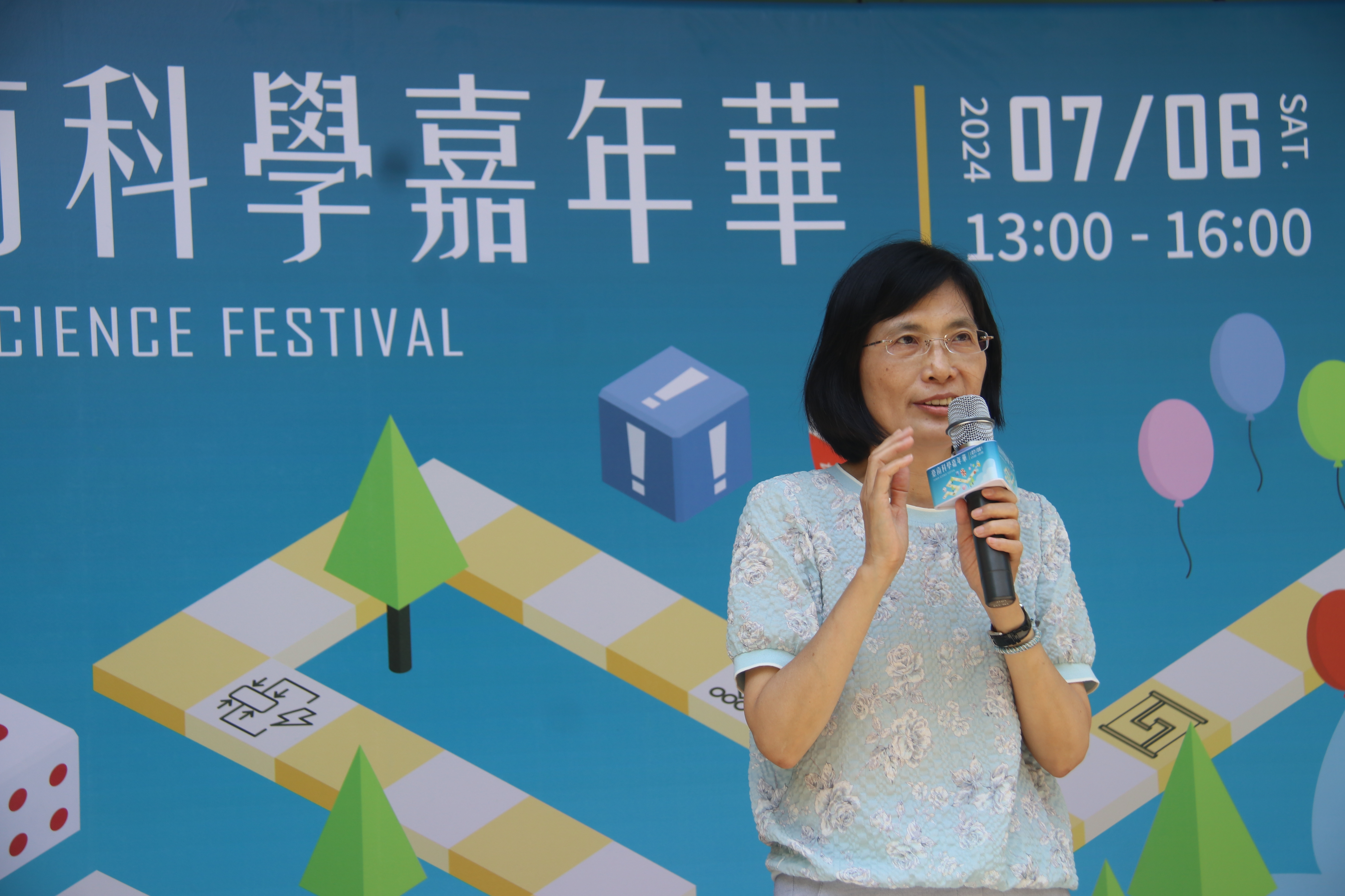 國立成功大學陳玉女副校長認同科普教育對一般人來說很重要。