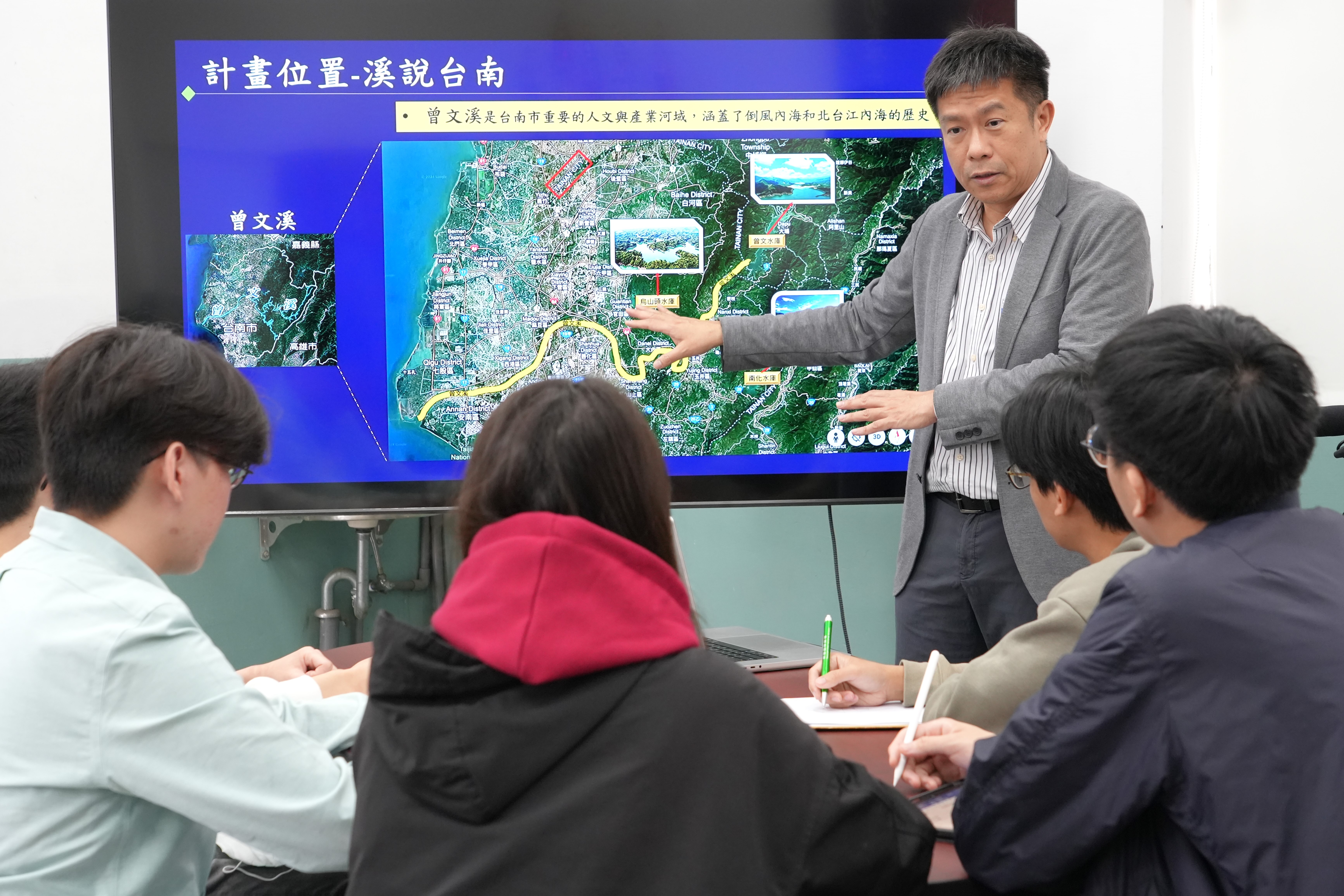 人工智慧數位孿生技術助攻工程防災 打造曾文溪流域坡地農業永續發展