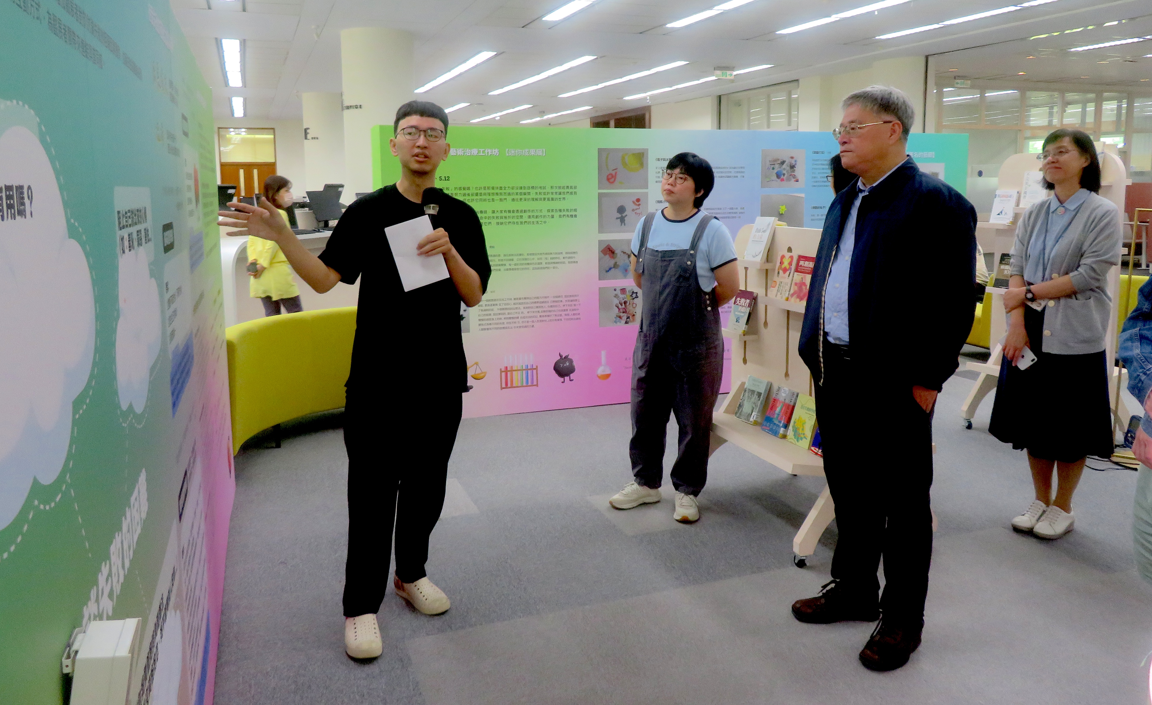 「失敗實驗室」校慶主題書展系列活動，為學生打造一個能坦然面對挫折、理解失敗價值並從中汲取經驗的空間
