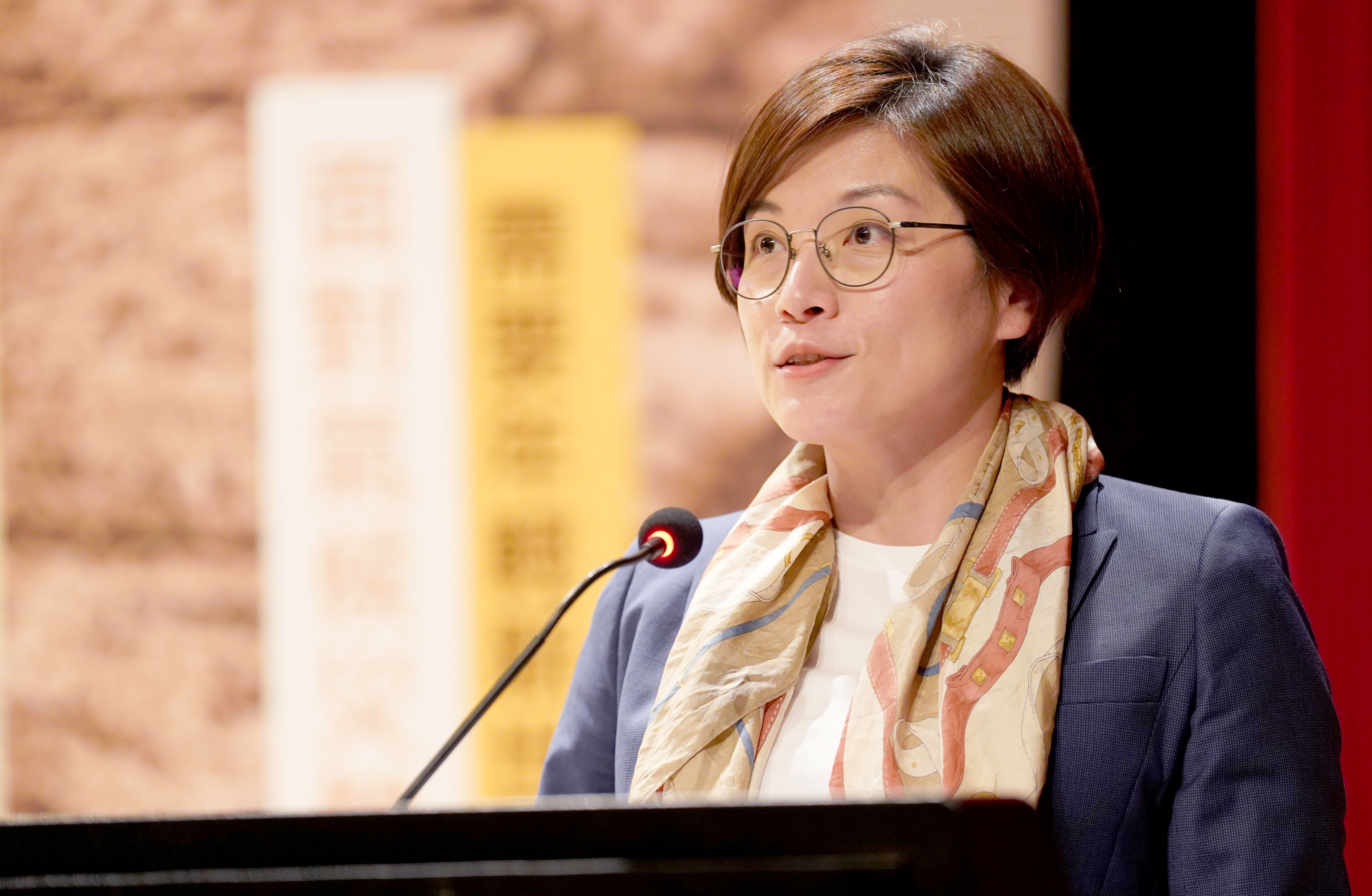 台灣德國萊因董事總經理王秀雲表示,期待學術、企業一起發展去碳技術。