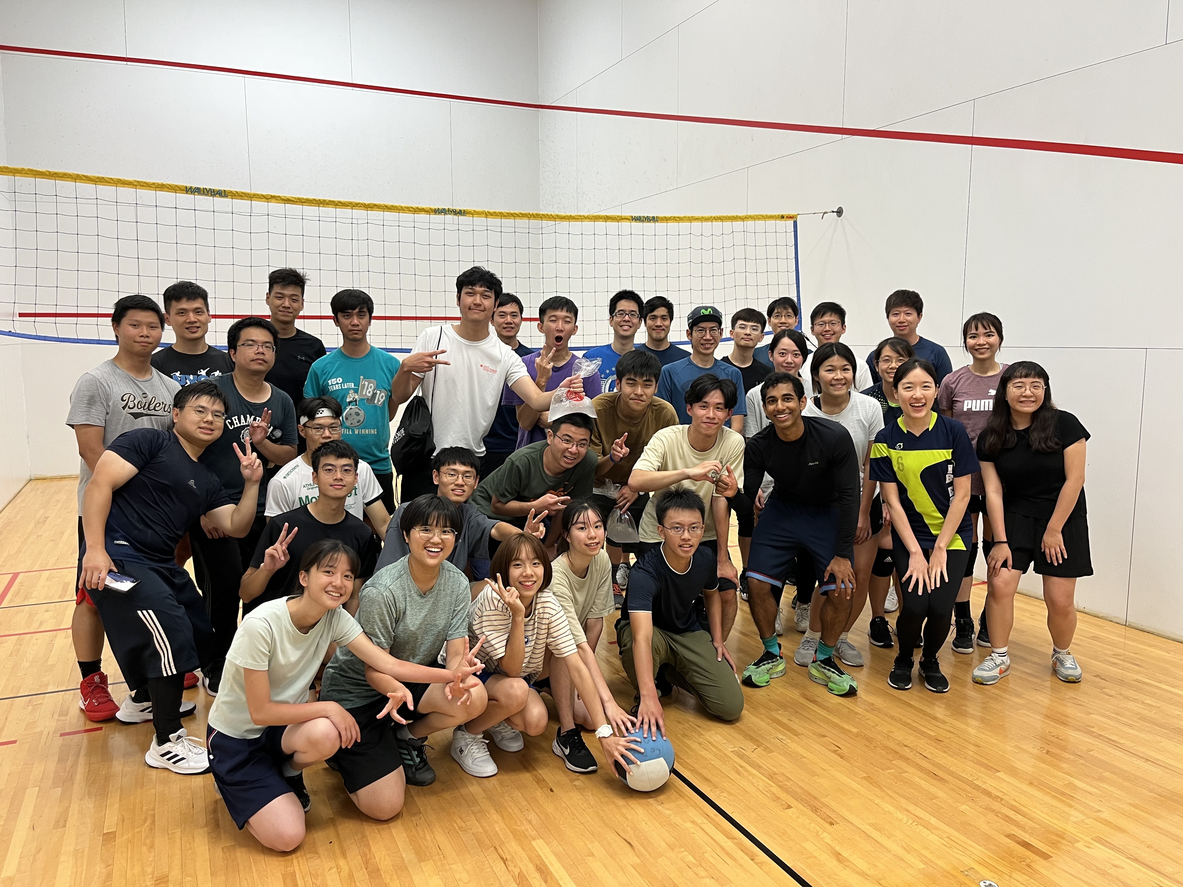 成大普渡雙聯組學生與普渡大學台灣學生一起運動，拓展美國求學生活圈