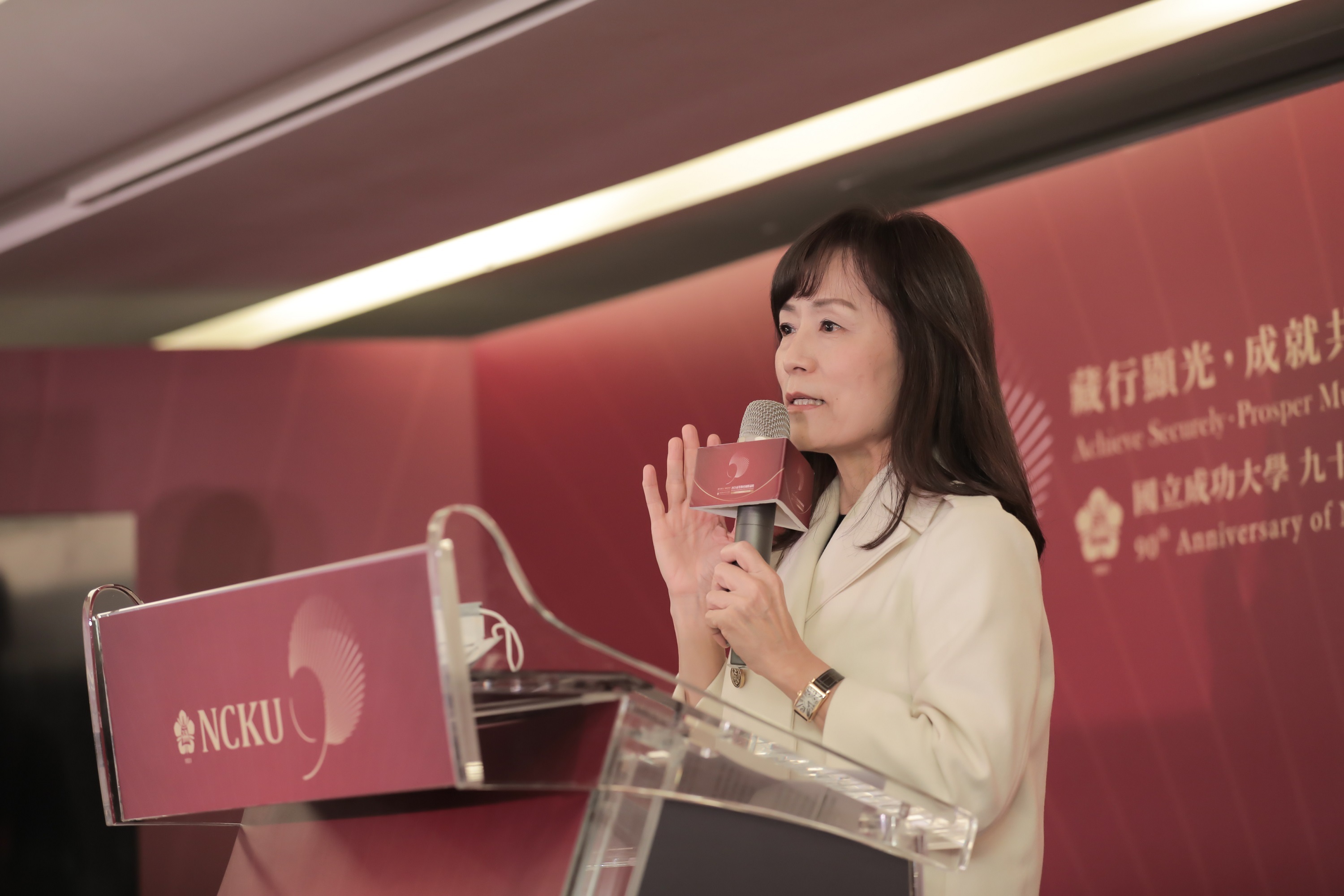 成大校長蘇慧貞表示,在轉換培育人才模式時最重要的事是實踐