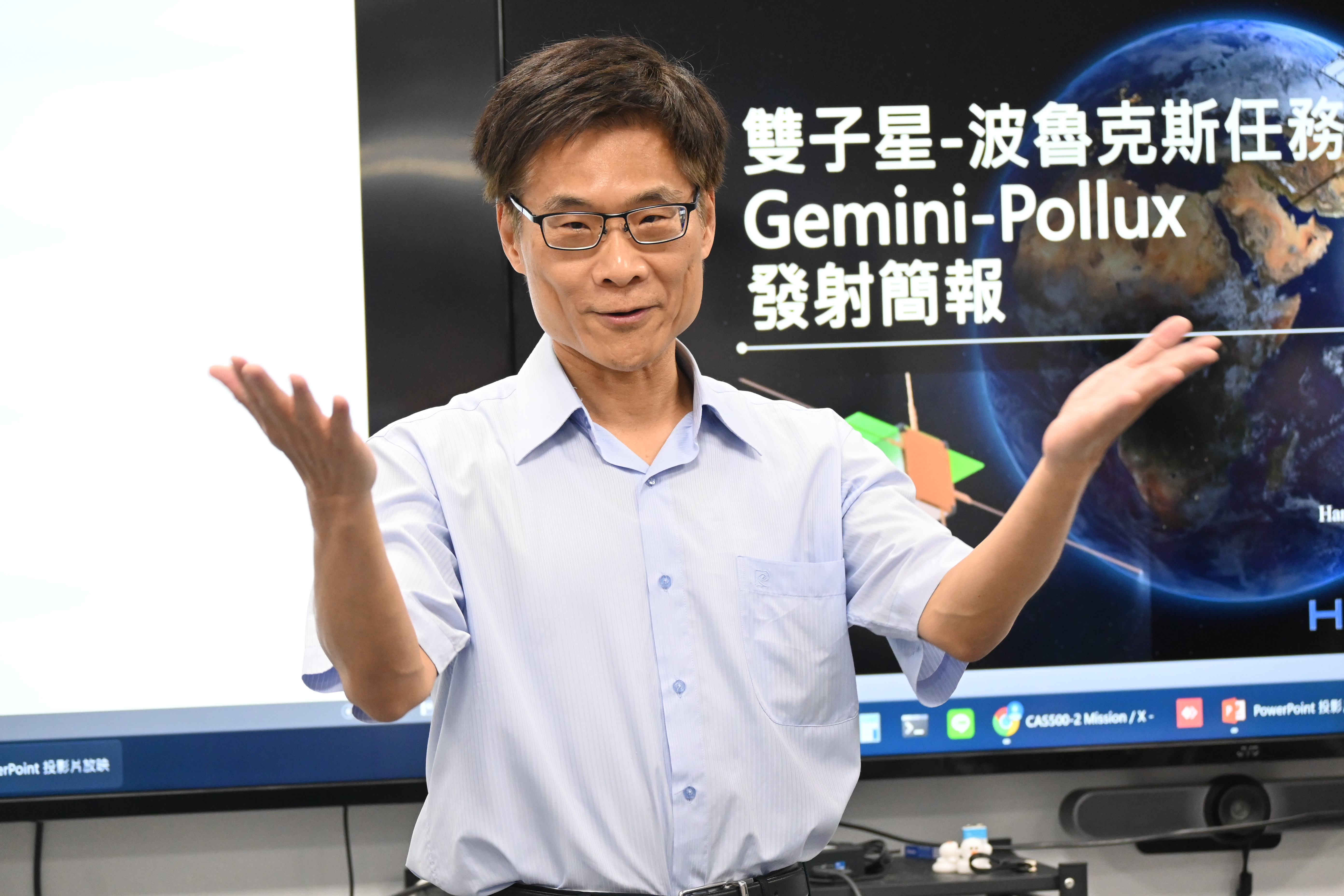劉全璞研發長致詞時表示,很高興能夠看到大家辛苦這麼久的成果,很感謝參與計劃的老師與同學,讓身為成大一份子的自己感到相當榮幸