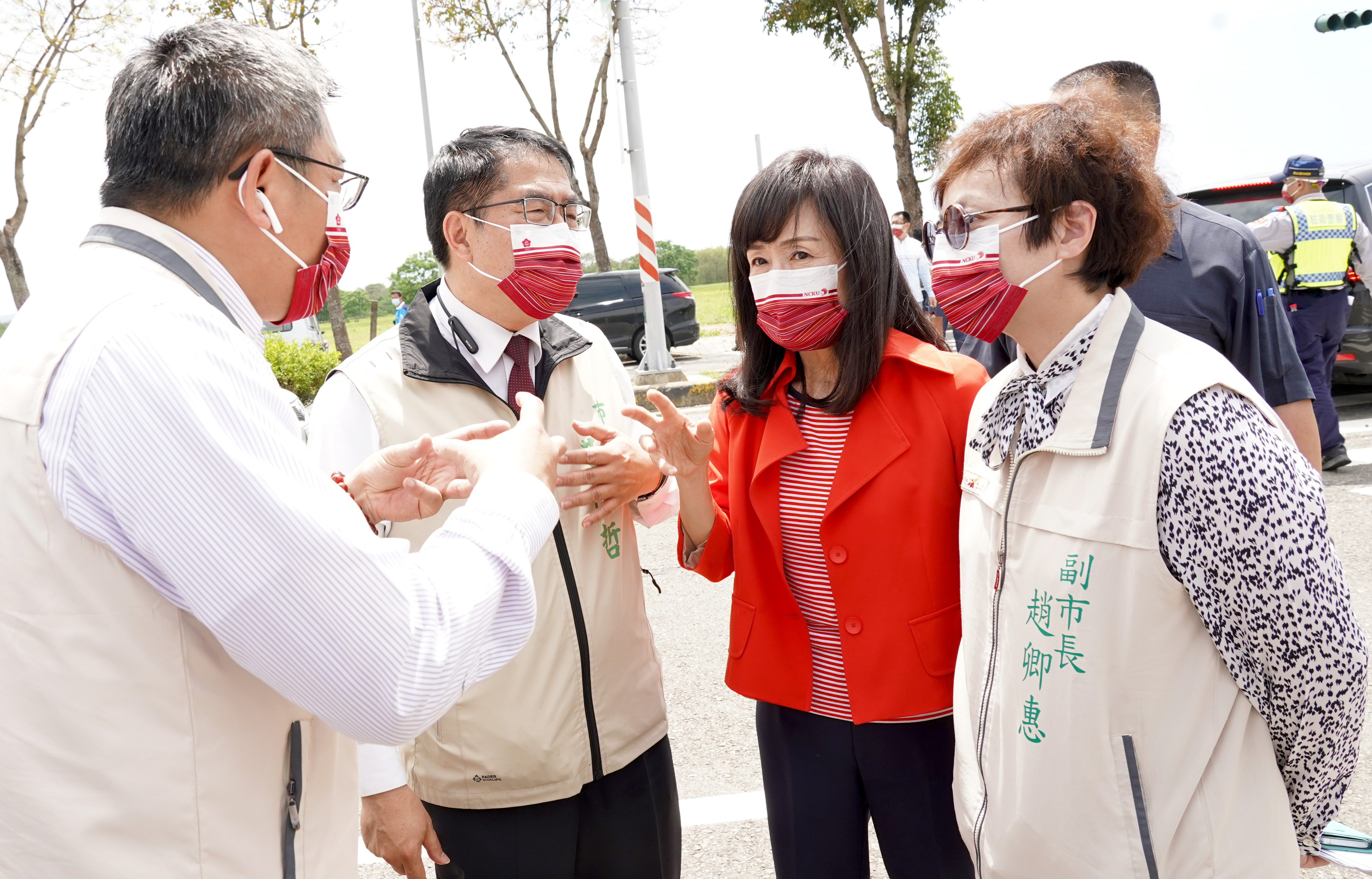 蘇慧貞校長感謝地方政府黃偉哲市長及團隊重視南部地區醫療資源,鼎力支持,協助成大