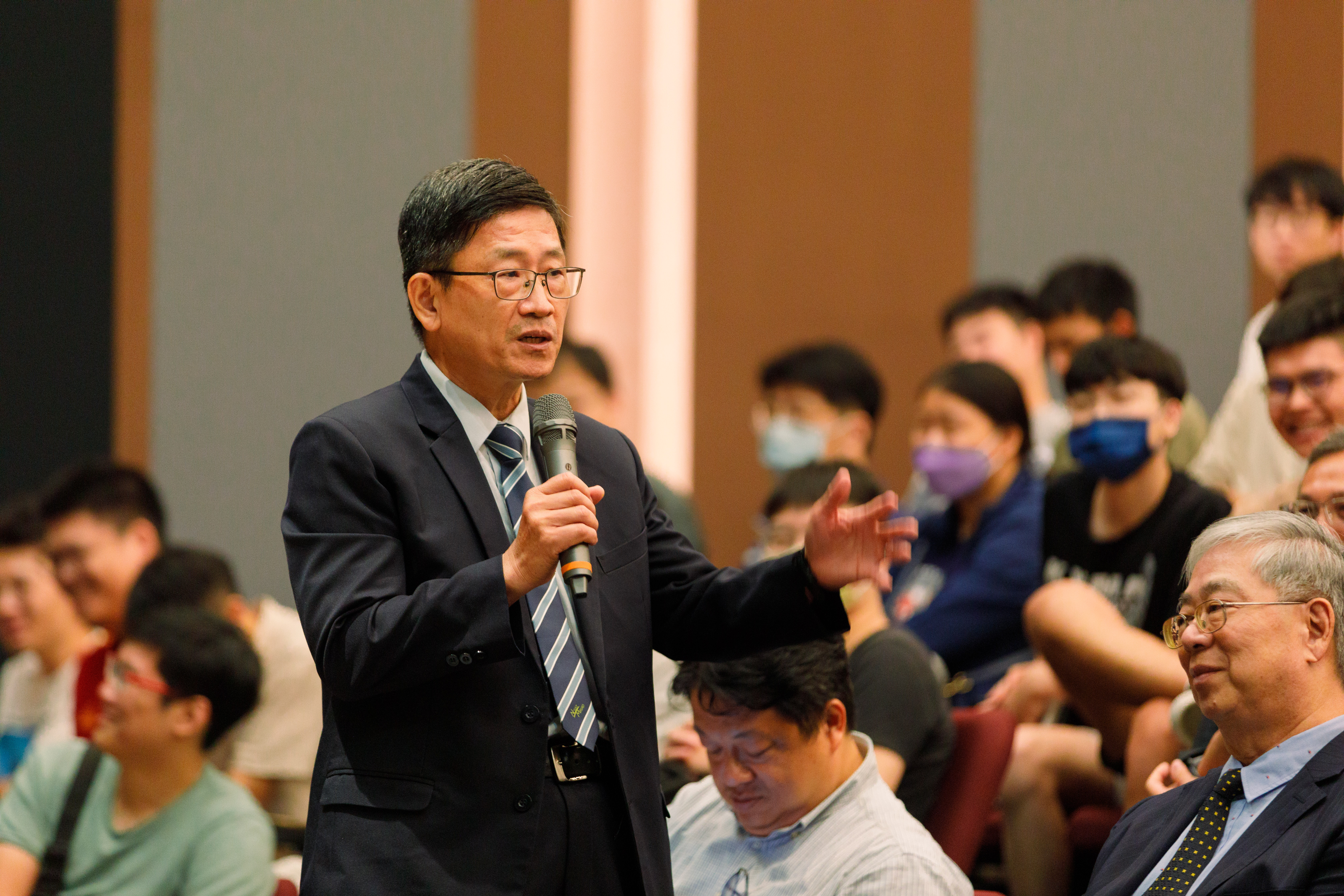 Jenq-Shan Guo, 1981 graduate of the Department of Systems and Naval Mechatronic Engineering (then known as the Department of Naval Architecture Engineering)