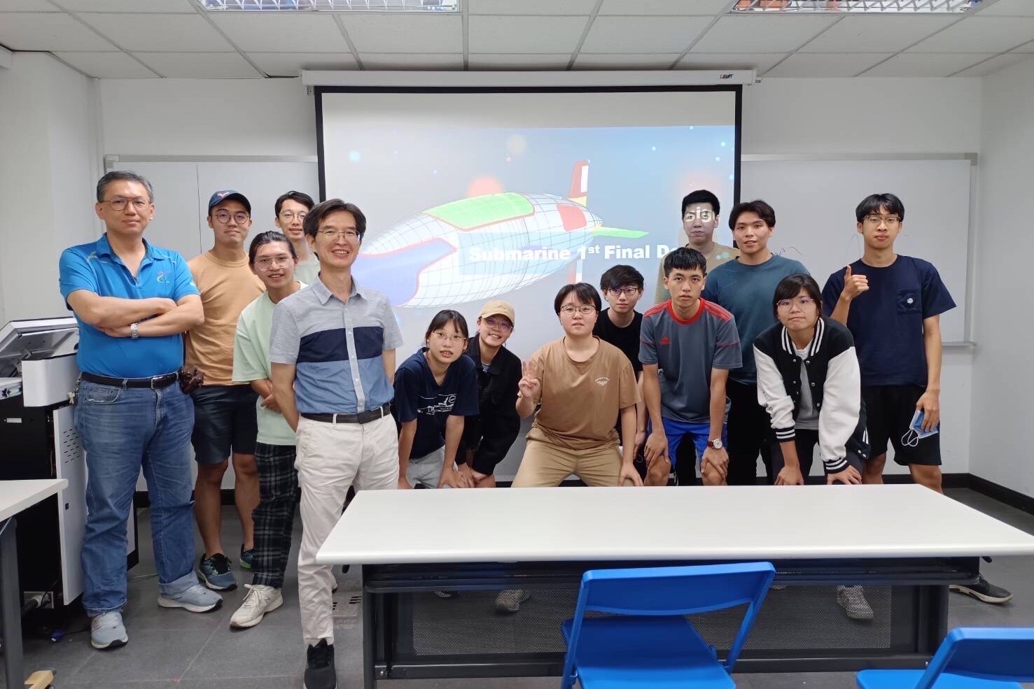 討海人團隊由跨多個不同科系同學所組成
