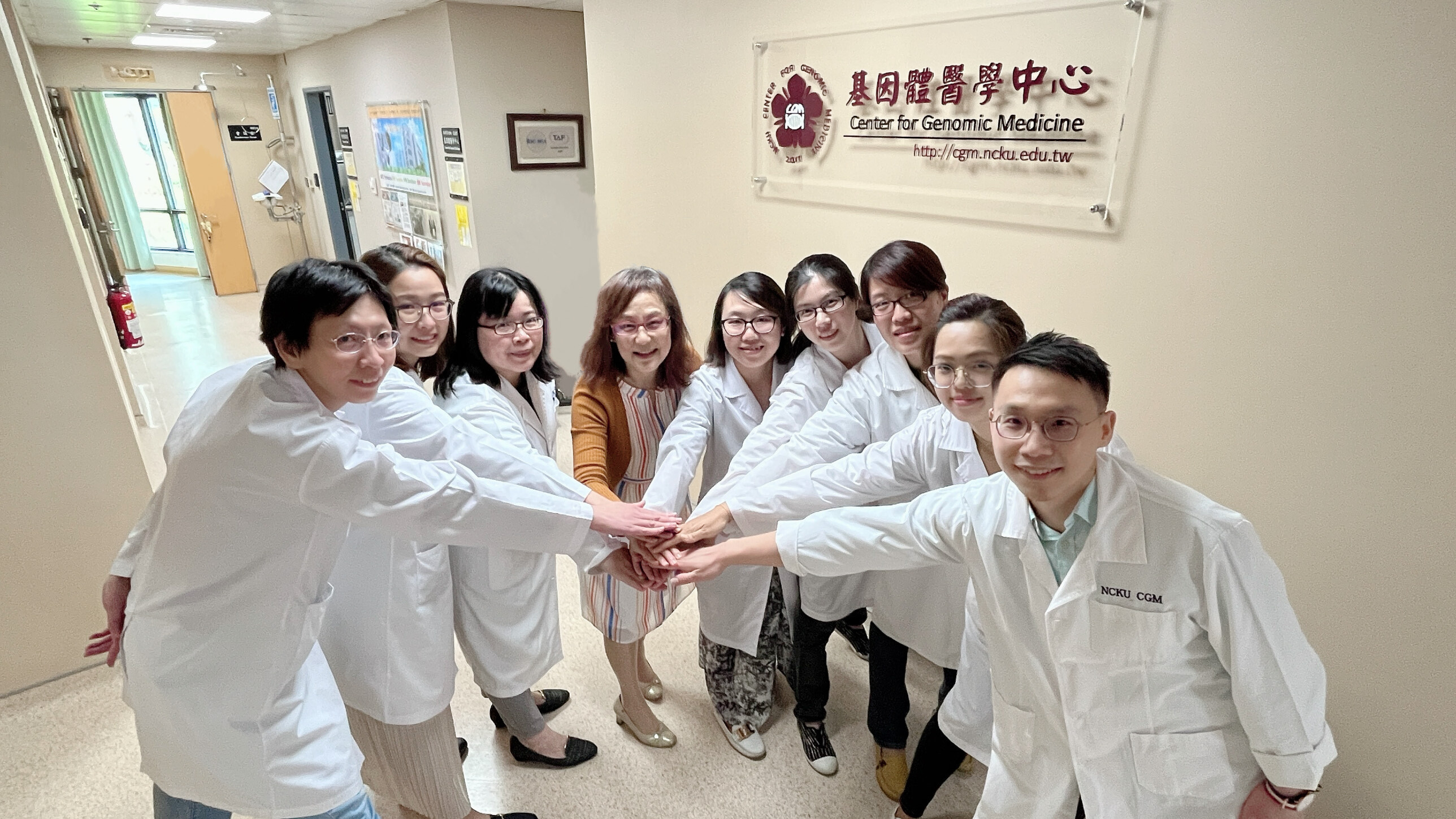 孫校芳教授帶領團隊研究獲國家新創獎。成大基因體醫學中心提供
