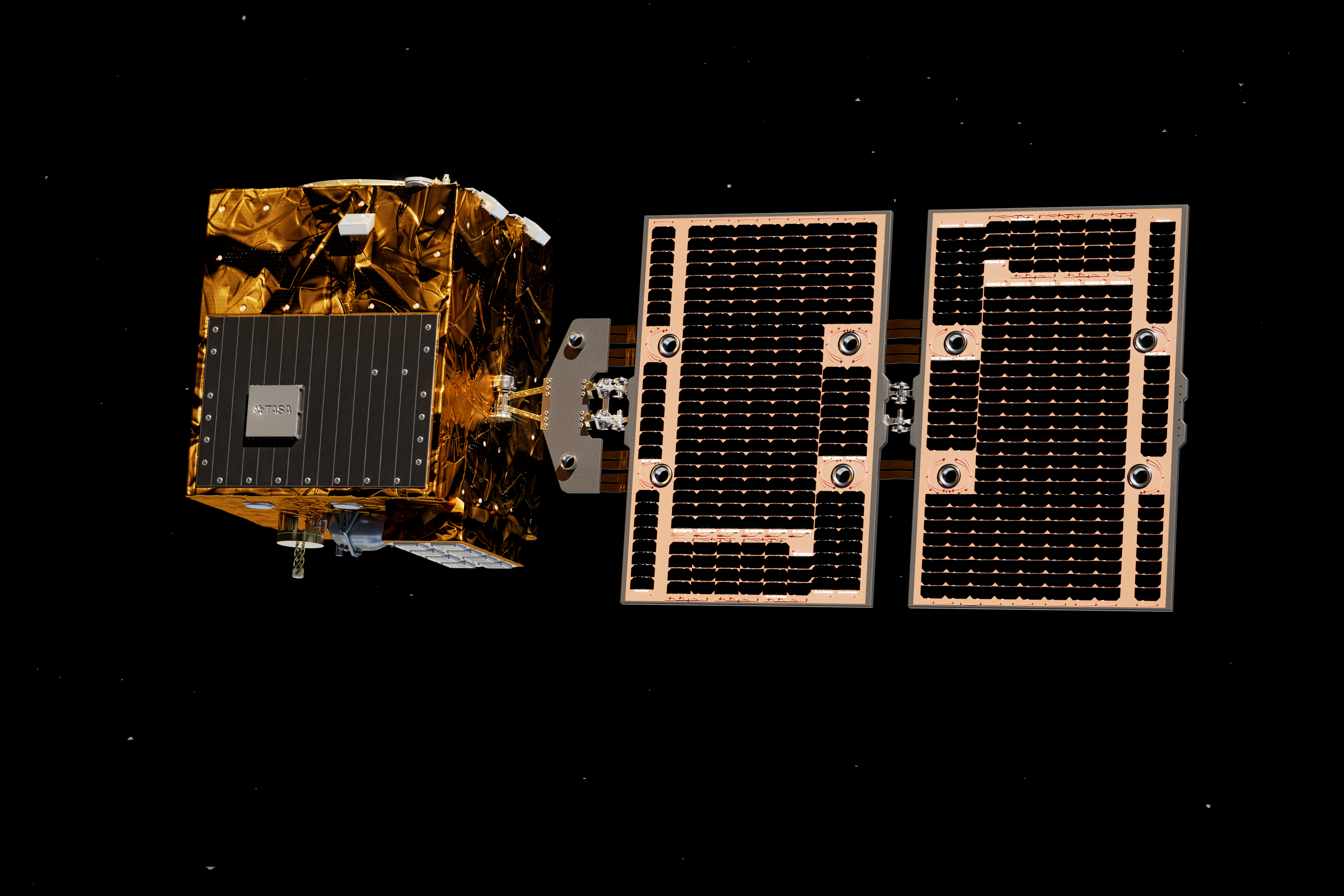 獵風者號衛星模擬圖
