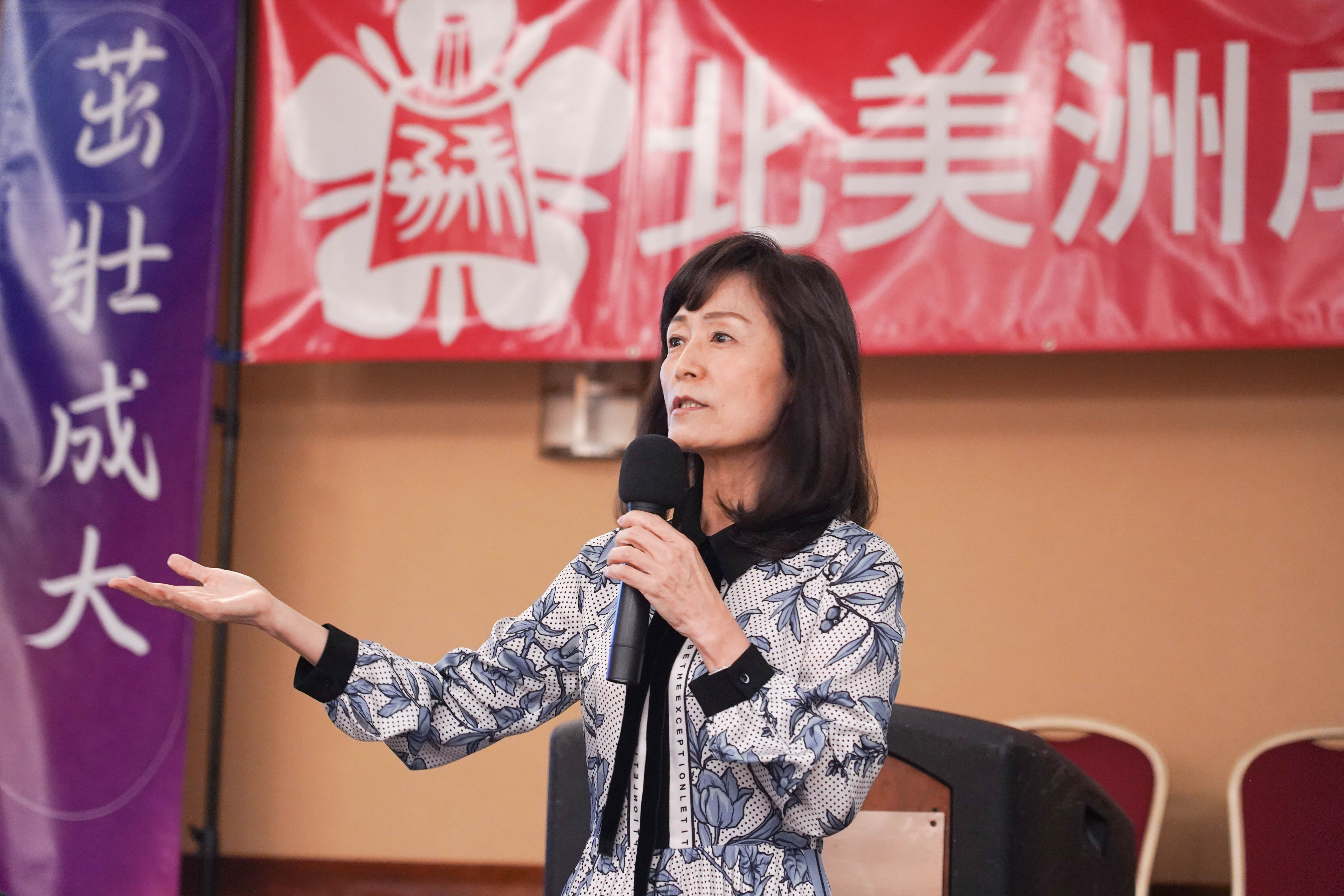 蘇慧貞校長在任期間從不放棄每一次與校友互動的機會,親自走訪北美地區每一個校友會