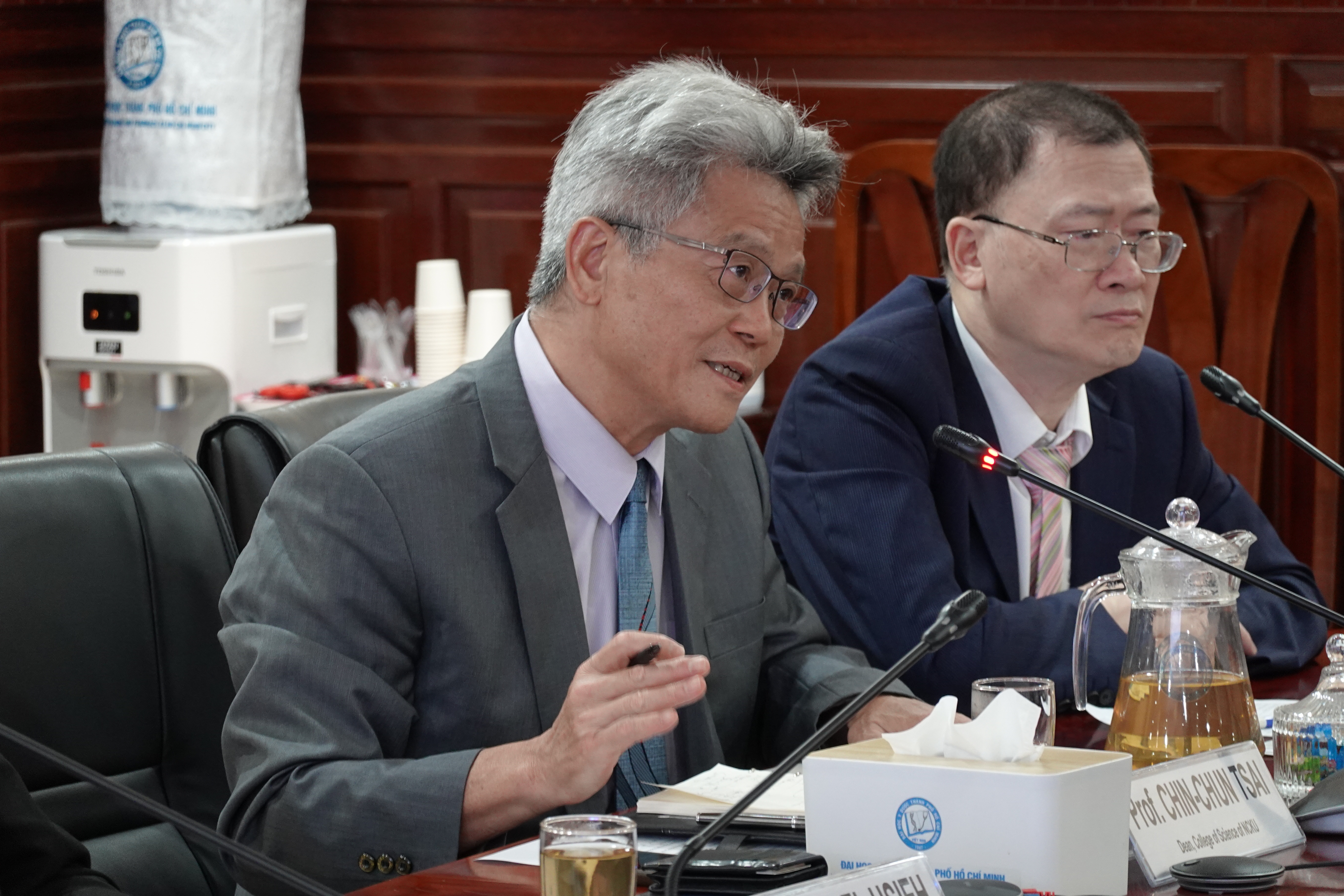 成大理學院蔡錦俊院長也特別提到,理學院的基礎研究也可以很有應用的潛力