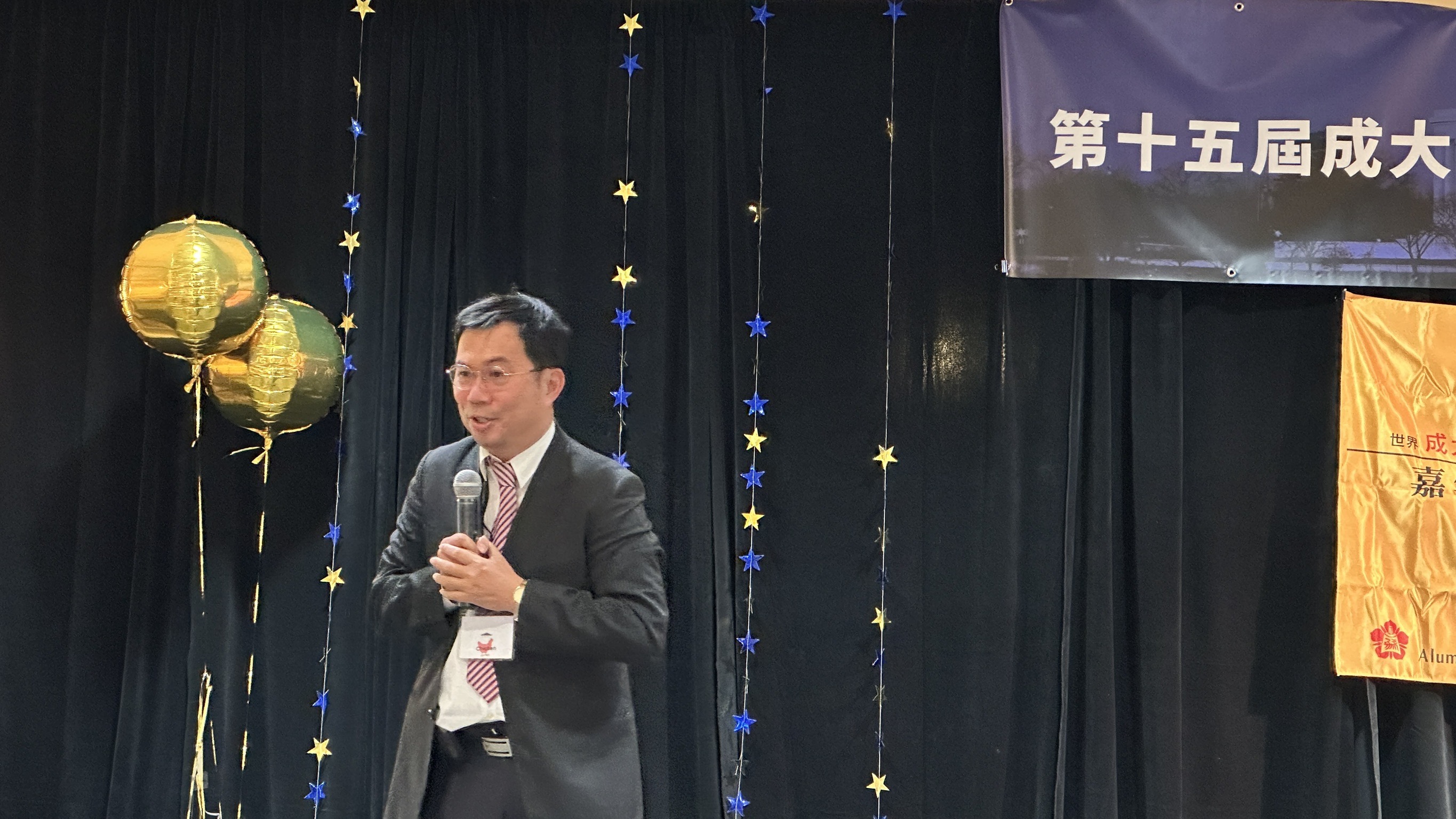 總務長吳建宏分享,學校推動「綠色安全校園」已見成果
