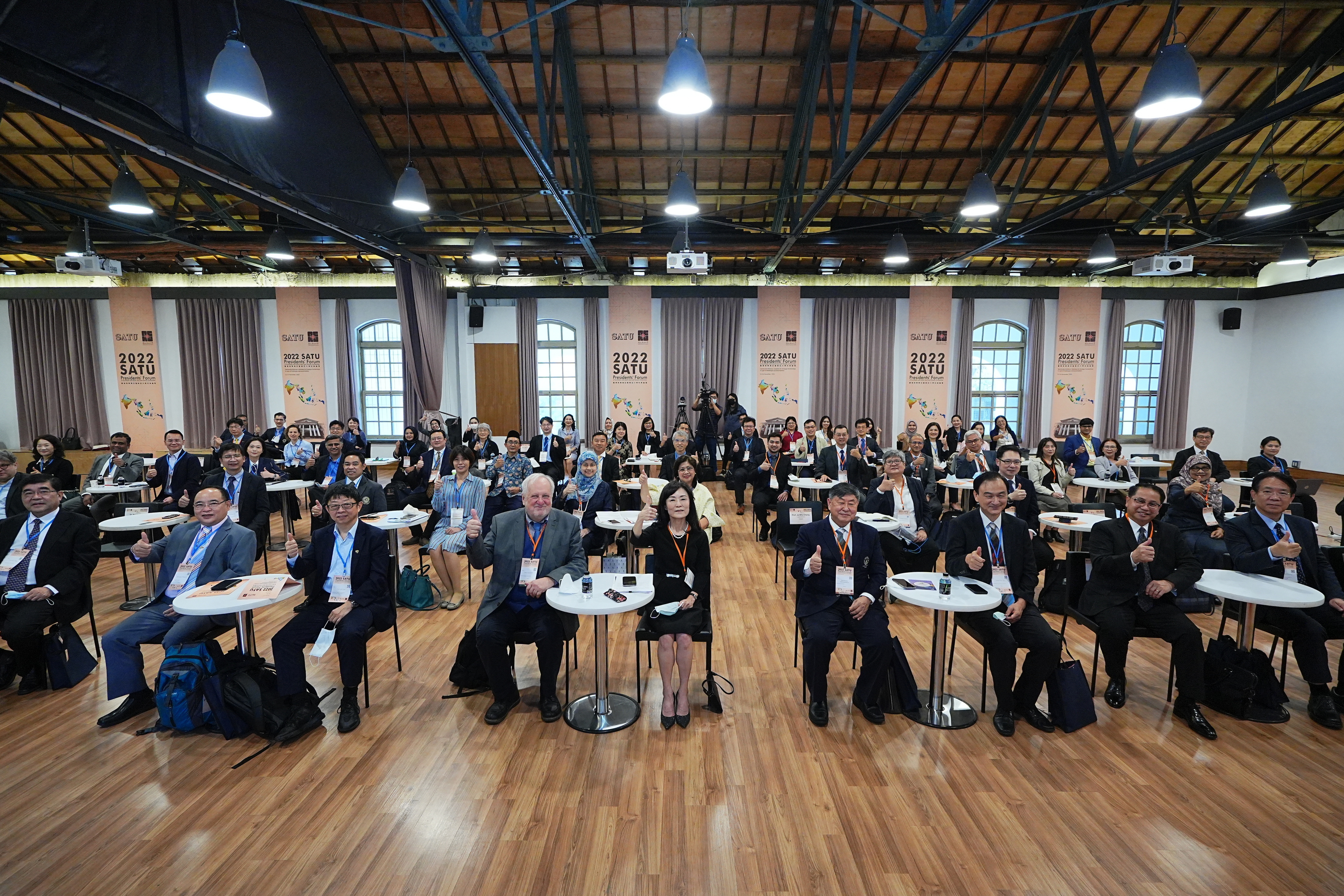 There are now over 100 member universities from nine countries in SATU