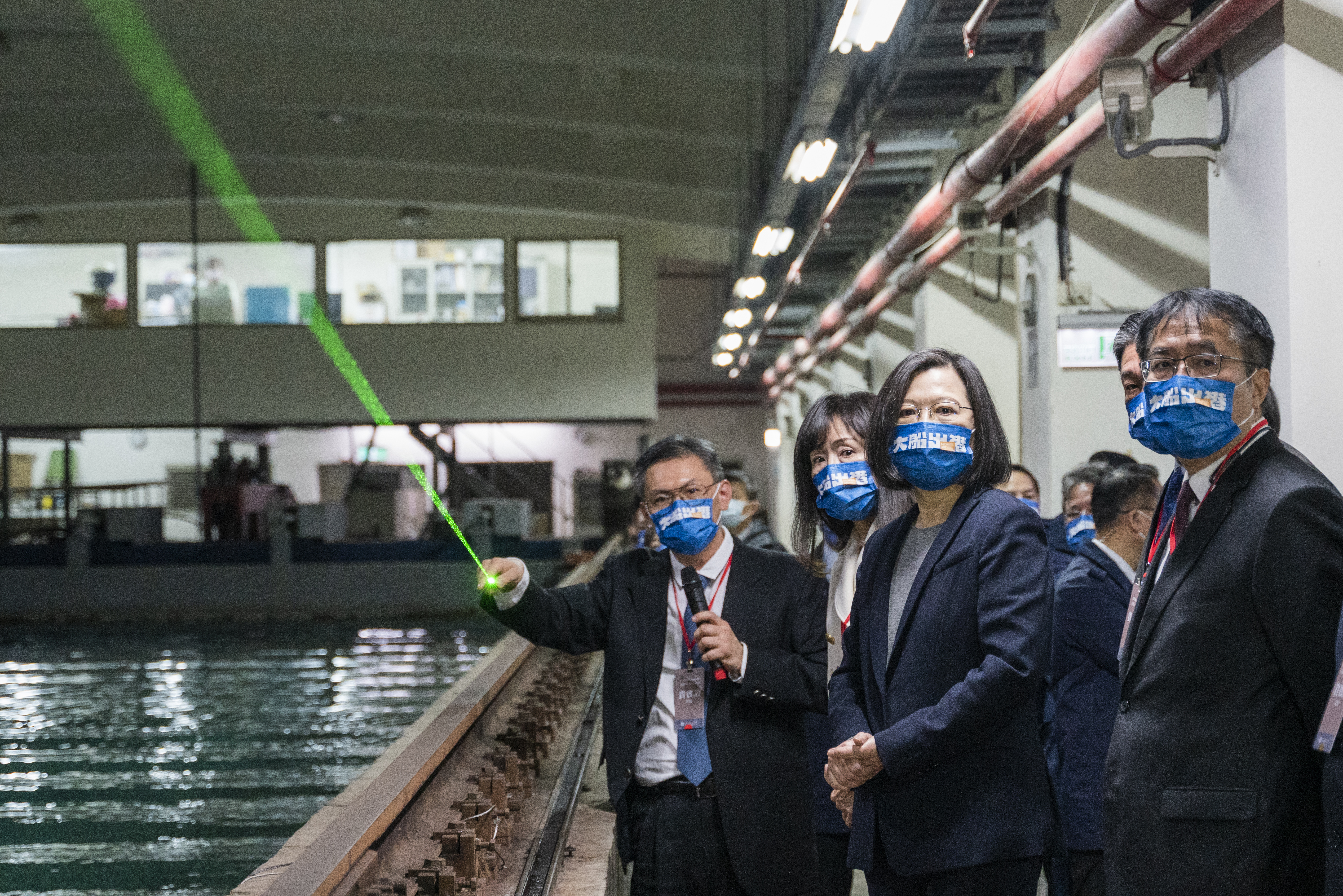 高性能國家級船艦試驗水槽動土最重要的意義就是要讓我們船艦試驗能量再強化,性能測試更快速 高性能國家級船艦試驗水槽動土最重要的意義就是要讓我們船艦試驗能量再強化,性能測試更快速