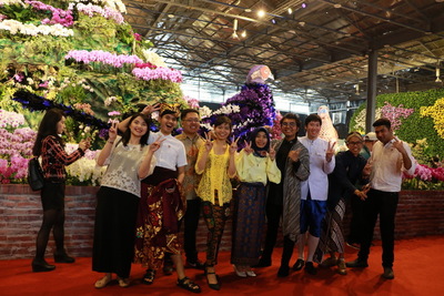 臺灣國際蘭展盛大開幕 成大國際生驚艷台灣蘭花王國風華