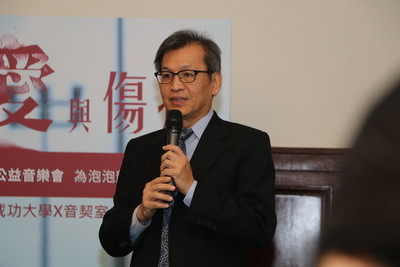 湯銘哲主任說，籌辦音樂會過程彷彿得到神助