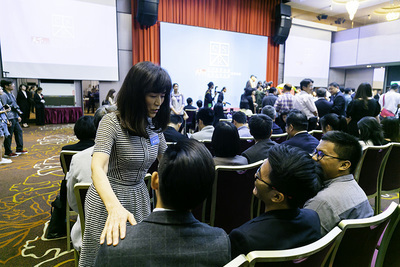 NCKU student representatives were invited to the presentation ceremory
