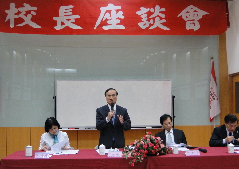 最後一場校長座談會 賴明詔校長情牽成大 與學生情難捨圖片