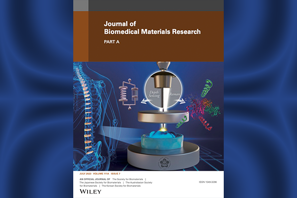 Advancing Precision Medicine: NCKU Researchers’ Innovation in Disc Herniation Detection on Cover Story of Journal of Biomedical Materials Research Part A