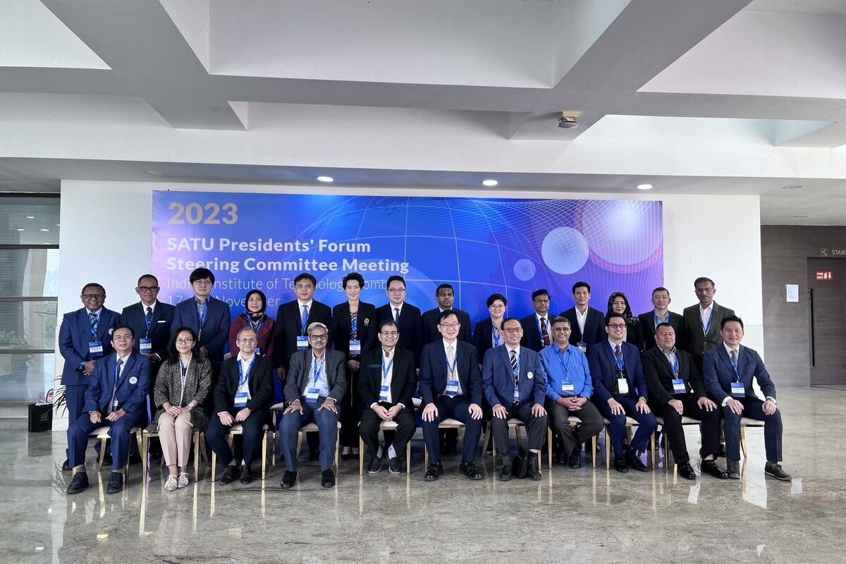 2023 SATU Presidents' Forum Steering Committee Meeting Convenes in India on November 17th-18th