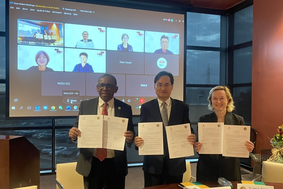 A New Ally in Mandarin Education: NCKU, Xavier University of Louisiana sign MOU to Support Education