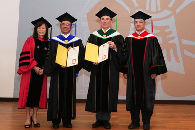 仁寶副董陳瑞聰與美國范德堡大學教授石瑜獲榮銜