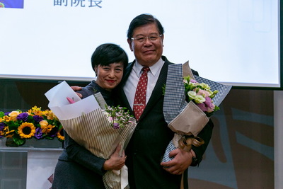 航太系71級馬萬鈞夫婦，中山科學院副院長